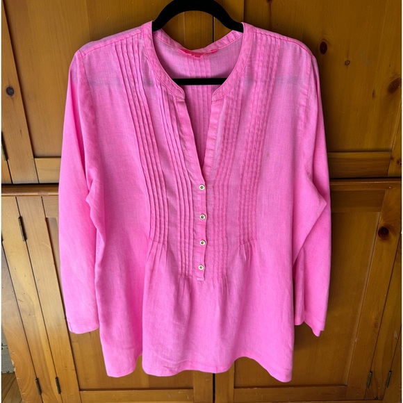 Gently worn pink Lilly Pulitzer top! - Picture 1 of 4